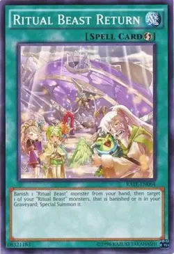 Ritual Beast Return - RATE-EN064 - Common - Unlimited Edition Near Mint Yugioh! - Image 1