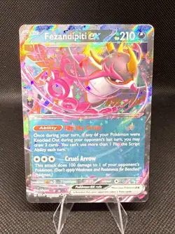 Fezandipiti EX | 142/217 | Pokemon | Ascended Heroes | 50% Off 2nd Item - Image 1