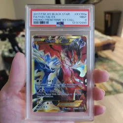 2017 Pokemon XY Promo Premium Trainer Full Art Yveltal EX #XY150a PSA 9 MINT - Image 2