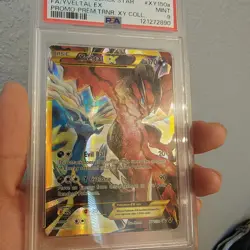 2017 Pokemon XY Promo Premium Trainer Full Art Yveltal EX #XY150a PSA 9 MINT - Image 5