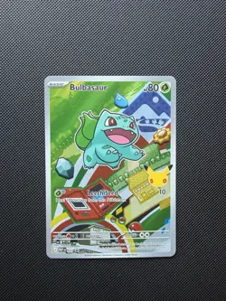 Bulbasaur 037 Pokemon First Partner Illustration - Image 1