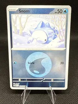 Snom | 52 | Pokemon | Ascended Heroes | Reverse | Water Energy |50% Off 2nd Item - Image 1