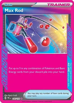 Max Rod | 116/131 | Pokemon | Prismatic Evolutions | Holofoil | 50% off 2nd Item - Image 1