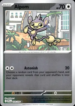 Aipom | 078/094 | Pokemon | Phantasmal Flames | Reverse | 50% off 2nd Item - Image 1