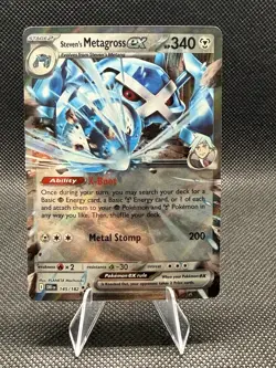 Steven's Metagross ex | 145/182 | Pokemon | Destined Rivals | 50% off 2nd Item - Image 1