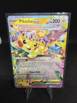 Pikachu ex | 057/191 | Pokemon | Surging Sparks | 50% Off 2nd Item - Image 1
