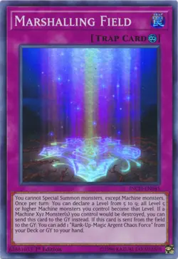 Marshalling Field - INCH-EN045 - Super Rare - 1st Edition Near Mint Yugioh! Card - Image 1