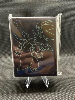 Pokemon Phantasmal Flames ETB Mega Charizard Sleeves [65 count] NEW! - Image 1