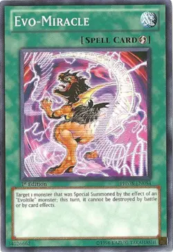Evo-Miracle - PHSW-EN054 - Common - Unlimited Edition Near Mint Yugioh! Card - Image 1