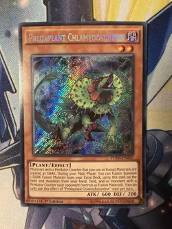 YuGiOh! Predaplant Chlamydosundew Secret Rare FUEN-EN005 - Image 1