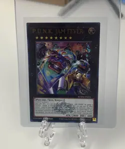 Yu-Gi-Oh - P.U.N.K. JAM FEVER! BLMM - EN051 1st Edition NM Rare Card - Image 1