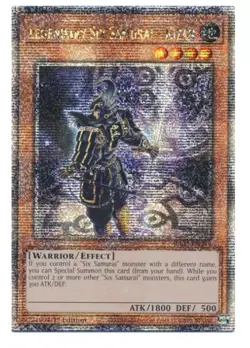 Yugioh Legendary Six Samurai - Kizan - RA03-EN249 - Quarter Century Secret Rare - Image 1