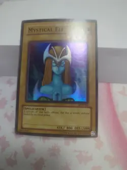 Mystical Elf LOB-062 The Legend of Blue Eyes White Dragon Unlimited Nm/lp+ - Image 3