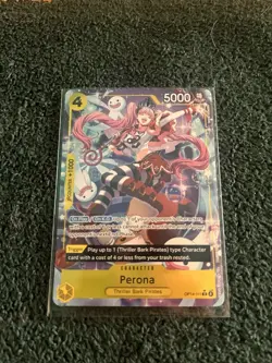Bandai Perona (Special) OP14-111 One Piece CCG Character Card - Image 1