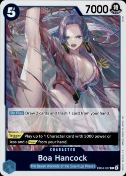 Boa Hancock | EB04-027 | One Piece | The Azure Sea's Seven | Foil | 50% Off 2nd - Image 1