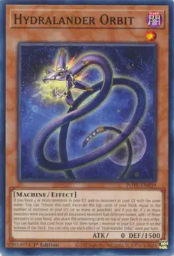 Hydralander Orbit - POTE-EN039 - Common - 1st Edition Near Mint Yugioh! Card - Image 1
