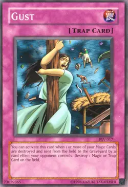 Gust - PSV-017 - Common - Unlimited Edition Near Mint Yugioh! Card - Image 1