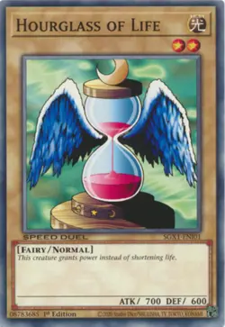 Hourglass of Life - SGX1-ENI01 - Common - 1st Edition Near Mint Yugioh! Card - Image 1