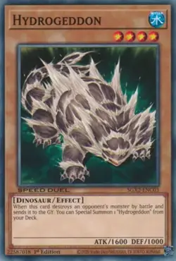 Hydrogeddon - SGX2-ENC03 - Common - 1st Edition Near Mint Yugioh! Card - Image 1