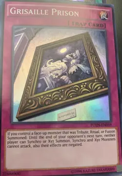 Grisaille Prison - FUEN-EN059 - Super Rare - Unlimited Edition Near Mint Yugioh! - Image 1