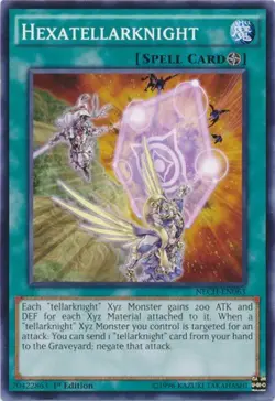 Hexatellarknight - NECH-EN063 - Common - 1st Edition Near Mint Yugioh! Card - Image 1