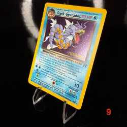 Dark Gyarados (Prerelease) #08/82 Wotc Promo Holo Pokemon Card - Image 2