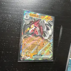 Pokemon Paldea Evolved Lycanroc EX Double Rare Card #117/193 Amazing Condition - Image 2