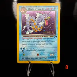 Dark Gyarados (Prerelease) #08/82 Wotc Promo Holo Pokemon Card - Image 1