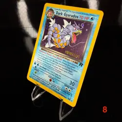 Dark Gyarados (Prerelease) #08/82 Wotc Promo Holo Pokemon Card - Image 2
