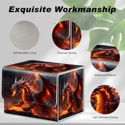 Card Game Storage Box TCG Deck Box MTG Card Box Organizer Trading Card Case Comm - Image 3