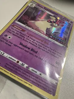 Pokemon Hisuian Typhlosion Astral Radiance Card 052/189 Holo Rare - Image 3
