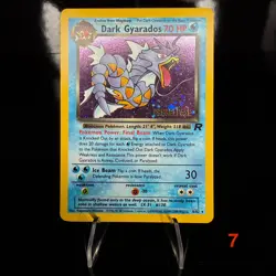 Dark Gyarados (Prerelease) #08/82 Wotc Promo Holo Pokemon Card - Image 1