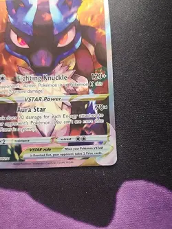 Lucario VSTAR SWSH291 Sword & Shield Promo Holo Card NM Condition - Image 5