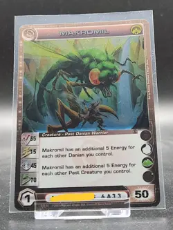 Chaotic Card : Makromil Alliances Unraveled Rare Creature - Image 1