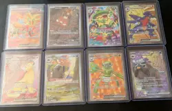 Pokemon 8 Card Lot Ex IR Full Art Illustration Rare - Image 1