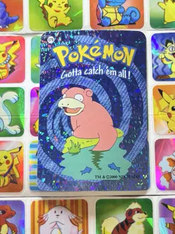 Pokemon 151 Vintage Pocket Monsters Vending HOLO Prism Sticker 2000 Nintendo - Image 2