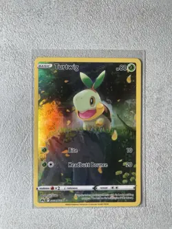 NM! Turtwig GG31/GG70 Crown Zenith Galarian Gallery Pokemon Card NM - Image 1
