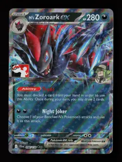 N's Zoroark ex 098/159 Holo Prize Pack Series Cards Pokemon Card - Image 1