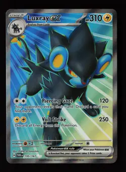 Luxray ex 195/167 Ultra Rare SV06: Twilight Masquerade Pokemon Card - Image 1