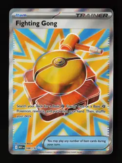 Fighting Gong 168/132 Ultra Rare ME01: Mega Evolution Pokemon Card - Image 1