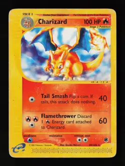 Charizard 39/165 Non Holo Rare Expedition Heavily Played Pokemon Card - Image 1