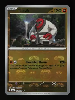 Throh 050/086 (Master Ball Pattern) SV: Black Bolt Pokemon Card - Image 1