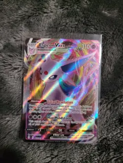 Pokemon TCG Espeon VMAX Ultra Rare Holo Evolving Skies 065/203 310 HP - Image 1