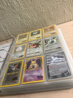 Vintage Pokemon Binder Lot 450+ Cards 1999-2009 Majority WOTC Collection - Image 1