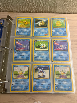 Vintage Pokemon Binder Lot 450+ Cards 1999-2009 Majority WOTC Collection - Image 5