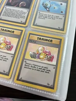 Pokemon Fossil Trainer Lot 40+ Cards WOTC 1999 Mysterious Fossil Mr Fuji LP-NM - Image 3