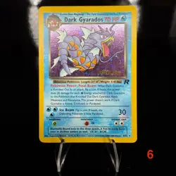 Dark Gyarados (Prerelease) #08/82 Wotc Promo Holo Pokemon Card - Image 1