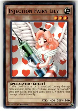 Injection Fairy Lily YS14-ENA07 Common 1st Edition - Near Mint YUGIOH - Image 1