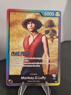 One Piece Monkey D. Luffy Premium Card Collection Live Action Edition Promo - Image 1