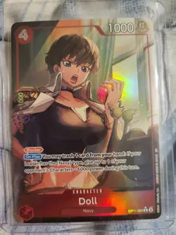 Doll Alt Art OP11-008 Fist Of Divine Speed One Piece TCG NM Eng - Image 3